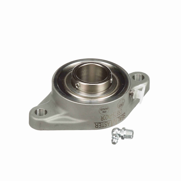 Mounted Stainless Steel Two Bolt Flange Ball Bearing, CRFTS-PN20R
